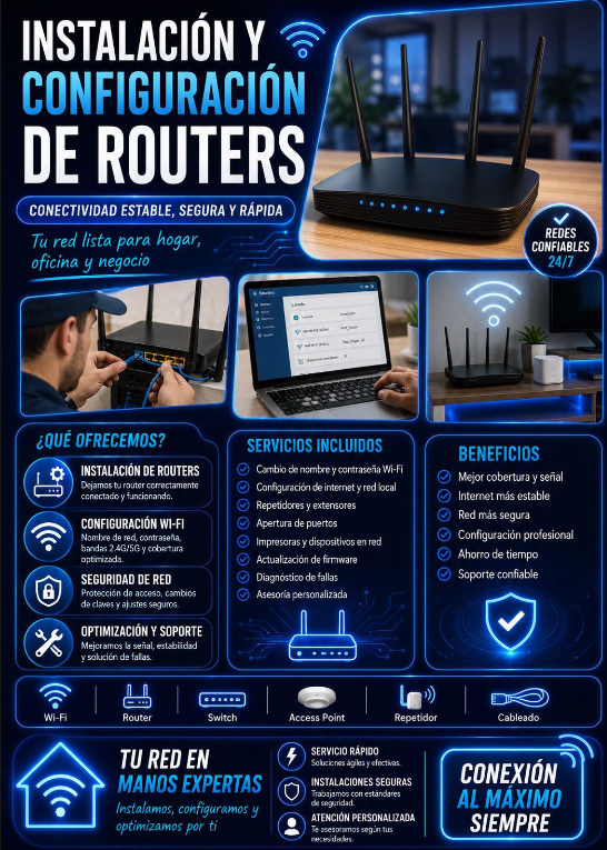 Instalación y configuración de router